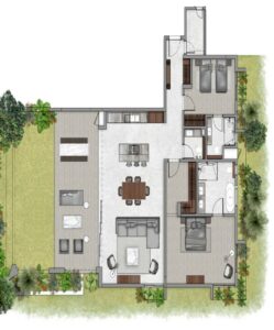 Mont Choisy Golf & Beach Estate  I 2 Chambres Type A - Image 1